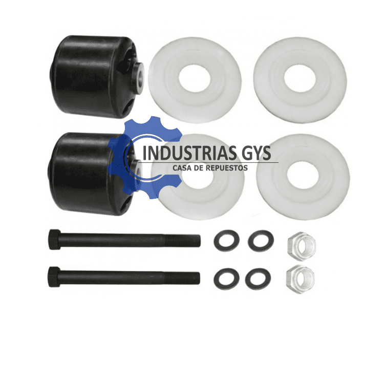 KIT DE SUSPENSION WATSON BUJE TRIFUNCIONAL ( BOCINAS , PERNOS Y DISCOS )